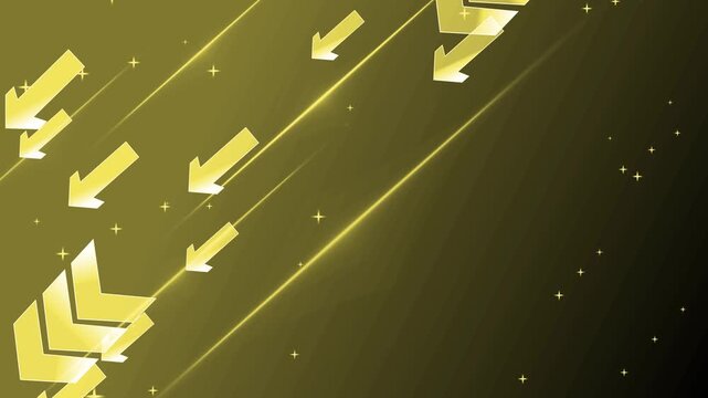 Abstract diagonal background with translucent arrows pointing down-left animation