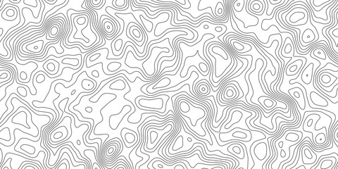 Detailed elevation contour line background with abstract elevation pattern, minimal geographic line texture with peaks and valleys, for presentation, wallpaper and copy space. © QUALITY BOOST