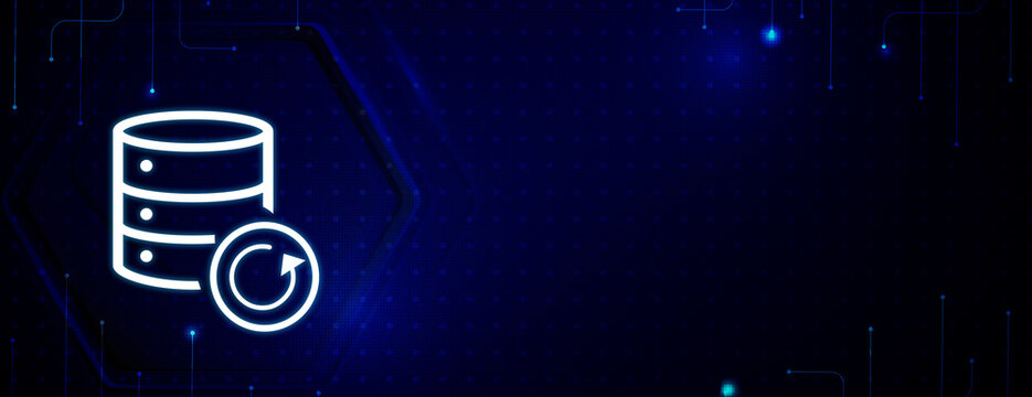 Database Refresh and Backup Recovery Icon