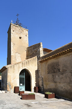 church of san Martin, Bages, France
