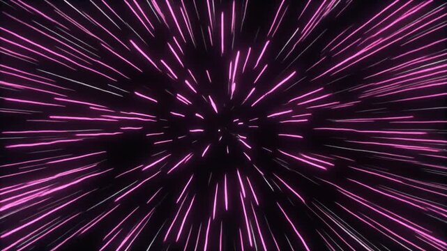 放射状に広がるアニメ風の衝撃波