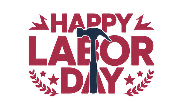 A small chalkboard sign hanging in a window announcing that the business is closed for labor day