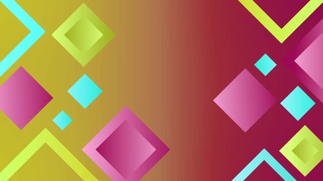 Abstract geometric background with diamond shapes modern pattern suitable for banners and presentations animation