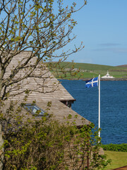 Naklejka premium Lerwick auf den Shetland Inseln