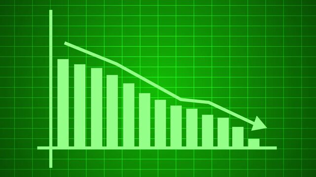 Growing Revenue Graph Animation with Modern Business Dashboard Elements
