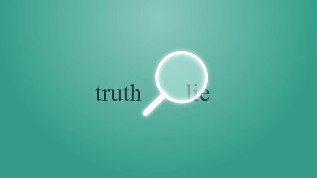 Investigating a lie truth dichotomy under a magnifying glass, concept of analysis and discovery