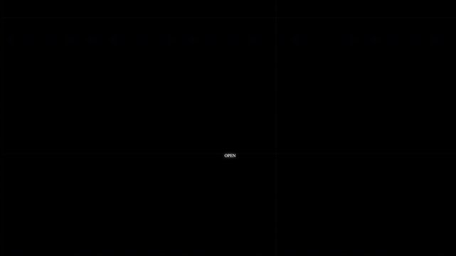 Abstract glitch text animation loop, digital distortion effect, futuristic data stream, 4K motion graphic