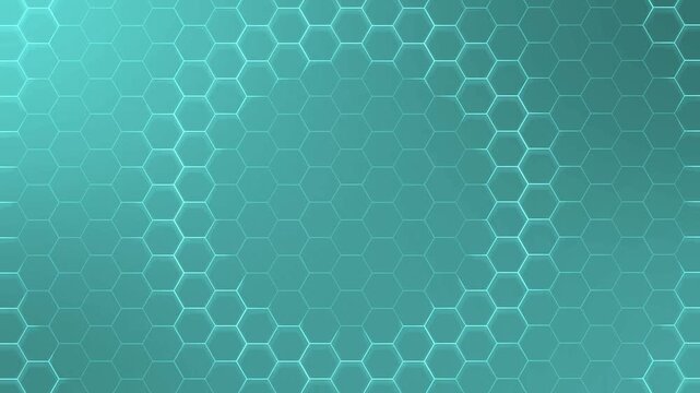 Gradient background with subtle hexagon grid pattern background animation, modern abstract texture suitable for design