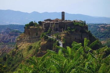 Fototapeta premium Civita di Bagnoregio Ancient Hilltop Village in Italy