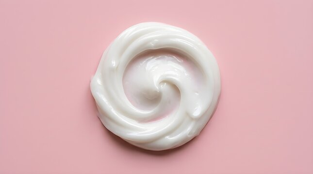 An abstract close up view of the human ear set against a soft pastel pink backdrop symbolizing hearing and anatomical studies