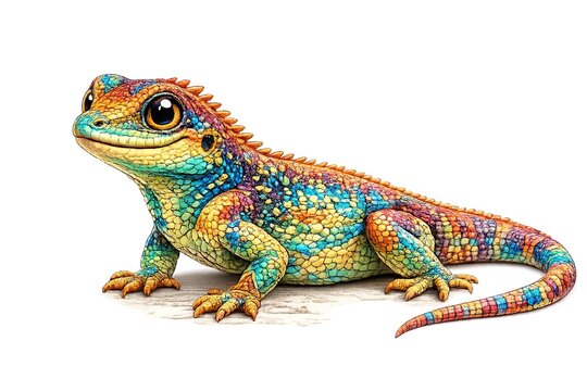 lagartija lizard chameleon