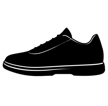 sport shoes vector illustration