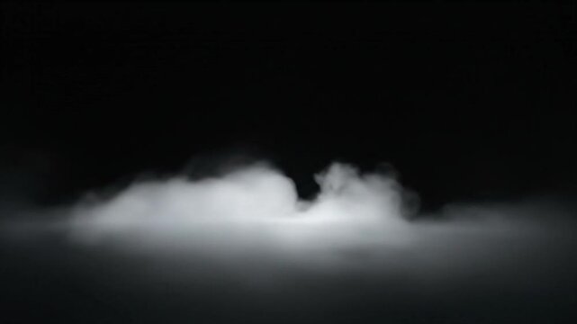 Dark storm clouds gathering and dispersing over a moody sky with dynamic cloud formations