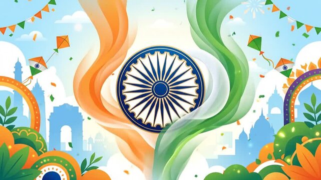 Vibrant Indian Festival Celebrations with Colorful Decorations and Cultural Symbols