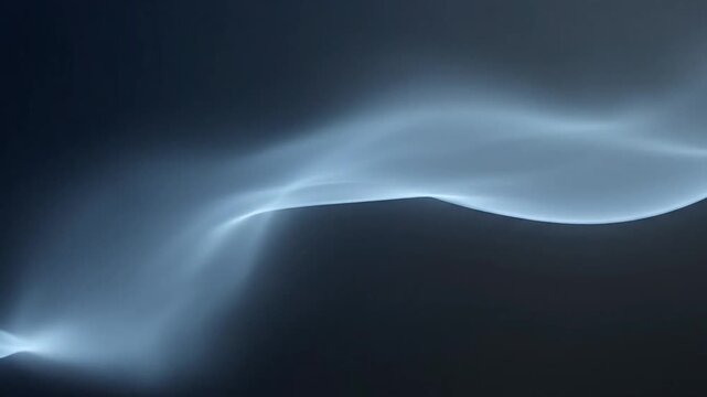 Dynamic Flowing Light Waves Creating a Mesmerizing Visual Effect in Motion