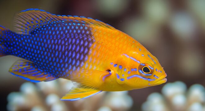 hamlet fish with male female color transformation