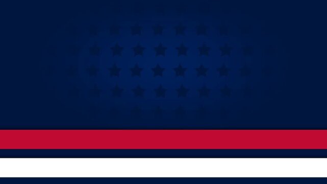 First Responders Day Patriotic Background with Red White and Blue Stripes.