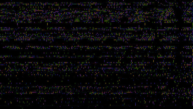 Digital glitch error background, screen distortion noise, and cyber data corruption abstract texture. Perfect for technology concepts, cyberpunk themes, error state visuals, and modern futuristic.