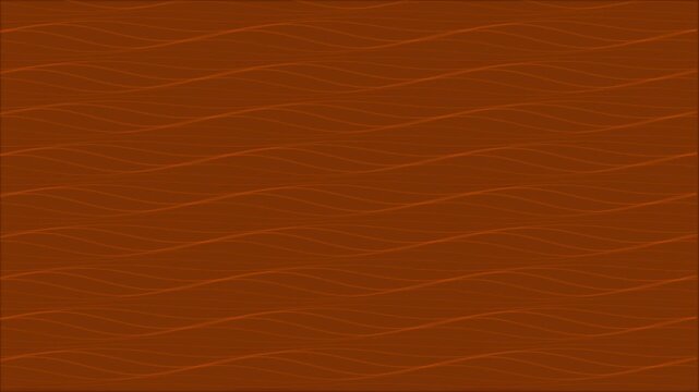 Elegant brown wavy line pattern flowing across screen smooth background motion high quality 4K animation abstract waves lines flow texture abstract waves lines flow high quality 4K animation