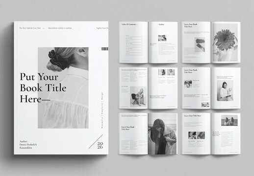 Book Layout Design Template
