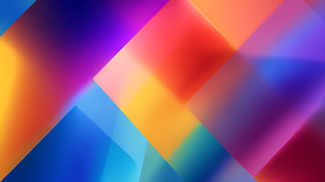 abstract colorful background with triangles