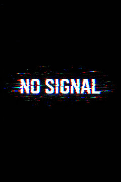 Signal not found; disconnected from network. Communication halted due to technology malfunction or lack of connection.