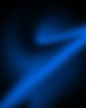 Dark Blue Halftone Grid Abstract Social Media Background