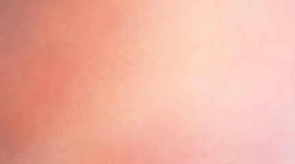 Fototapeta premium Abstract Texture of Warm Hues: A soft, abstract background featuring a gentle gradient from peachy pink to a light, airy white, with subtle embossed circular patterns creating a delicate texture.