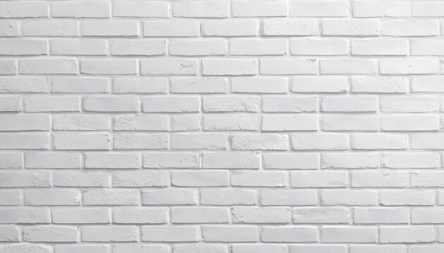 White Brick Wall Texture Background with Weathered Masonry, Rustic Brickwork Pattern, Aged Architectural Building Surface and Urban Construction Detail