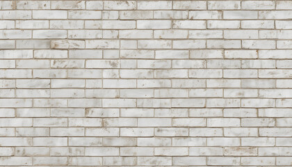 Fototapeta premium Weathered Brick Wall Texture: A close-up view of a vintage brick wall, showcasing its unique pattern and weathered texture, perfect for architectural backgrounds.