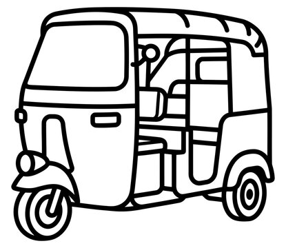 Auto rickshaw icon
