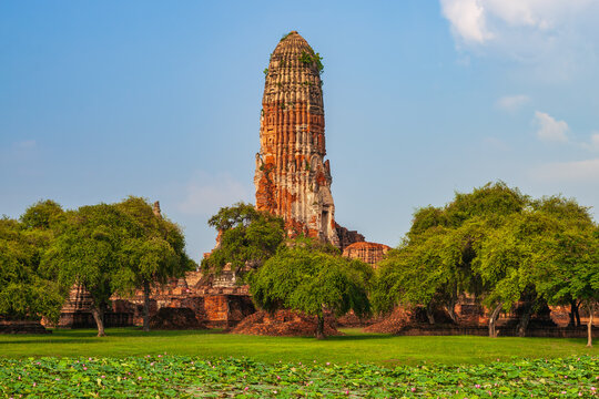 Wat Phra Ram Temple Ruins In Ayutthaya