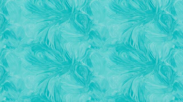 Aqua floral pattern stripes with black band cinematic transition motion background