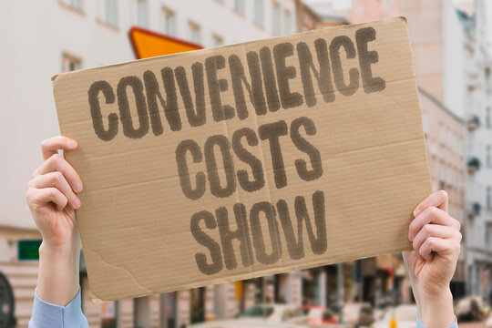 "Convenience costs show" Automatic renewals of various services accumulate unexpectedly. CONVENIENCE. SUBSCRIPTION. COST. ACCUMULATE. RENEWAL.