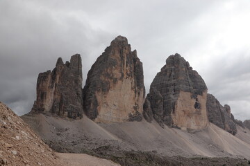 Włoskie Dolomity - park przyrody Tre Cime di Lavaredo 