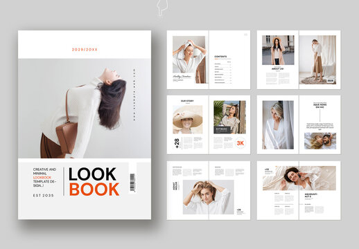 Minimal Fashion Lookbook Template