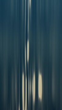 Abstract vertical blue lines with blurred effect. 2d animation