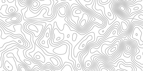 Fototapeta premium Modern abstract topography line pattern background, curved elevation bands across the surface, for website, header and print layout.