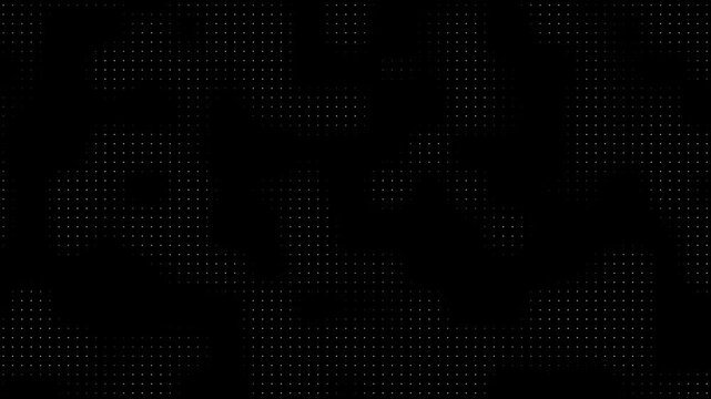 abstract digital dot matrix particle background 4k video loop animation