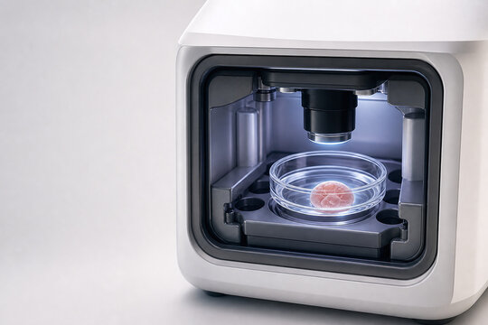 Embryo Monitoring Inside Advanced Fertility Incubator
