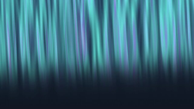 Aurora-like neon light streaks on dark background. 2d animation
