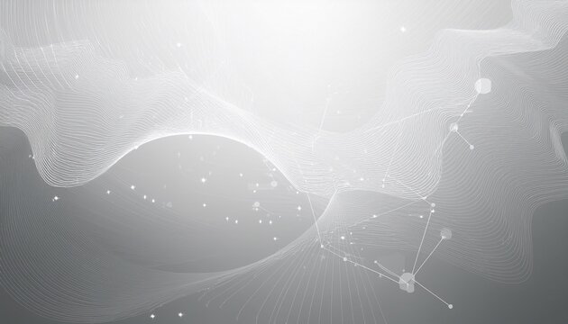 grey white abstract technology background hi tech digital connect communication high technology concept science background