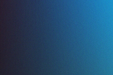 Naklejka premium Deep indigo to bright blue color gradient surface featuring subtle digital noise for modern technological aesthetics