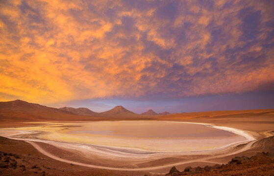 Lake in Chile
