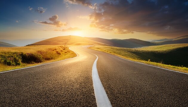 the winding road leads into the distance or the path to success a guide outlining the steps and strategies necessary to achieve business success