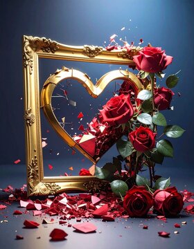 heart shaped frame