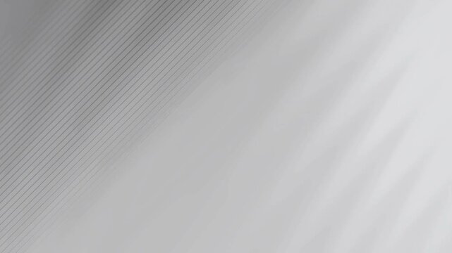Abstract white background with diagonal line patterns and soft light motion for elegant minimalist design.