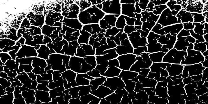 White and black sketch grunge backgrounds to create a distressed grain effect. rough urban texture vector. damaged crack and scratch dust wall texture. black splash on transparent background.