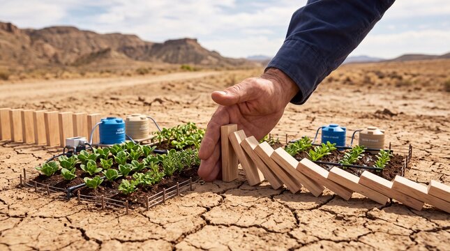 Innovative farming techniques are reshaping arid landscapes, promoting sustainability through conservation and creativity.