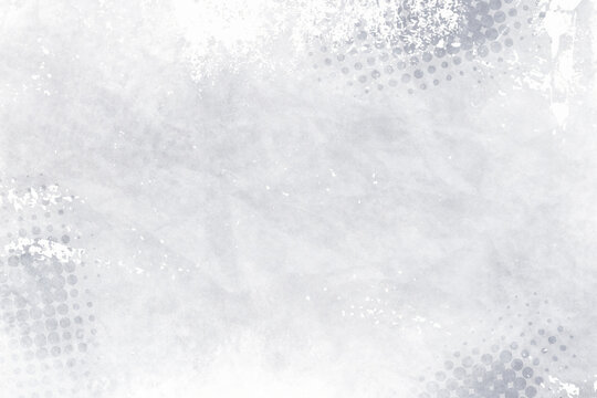 Abstract gray paper crumpled texture background with white grunge